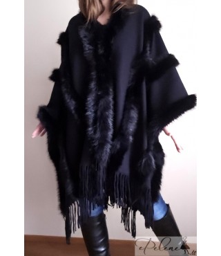 Naujas pončas su kutukais